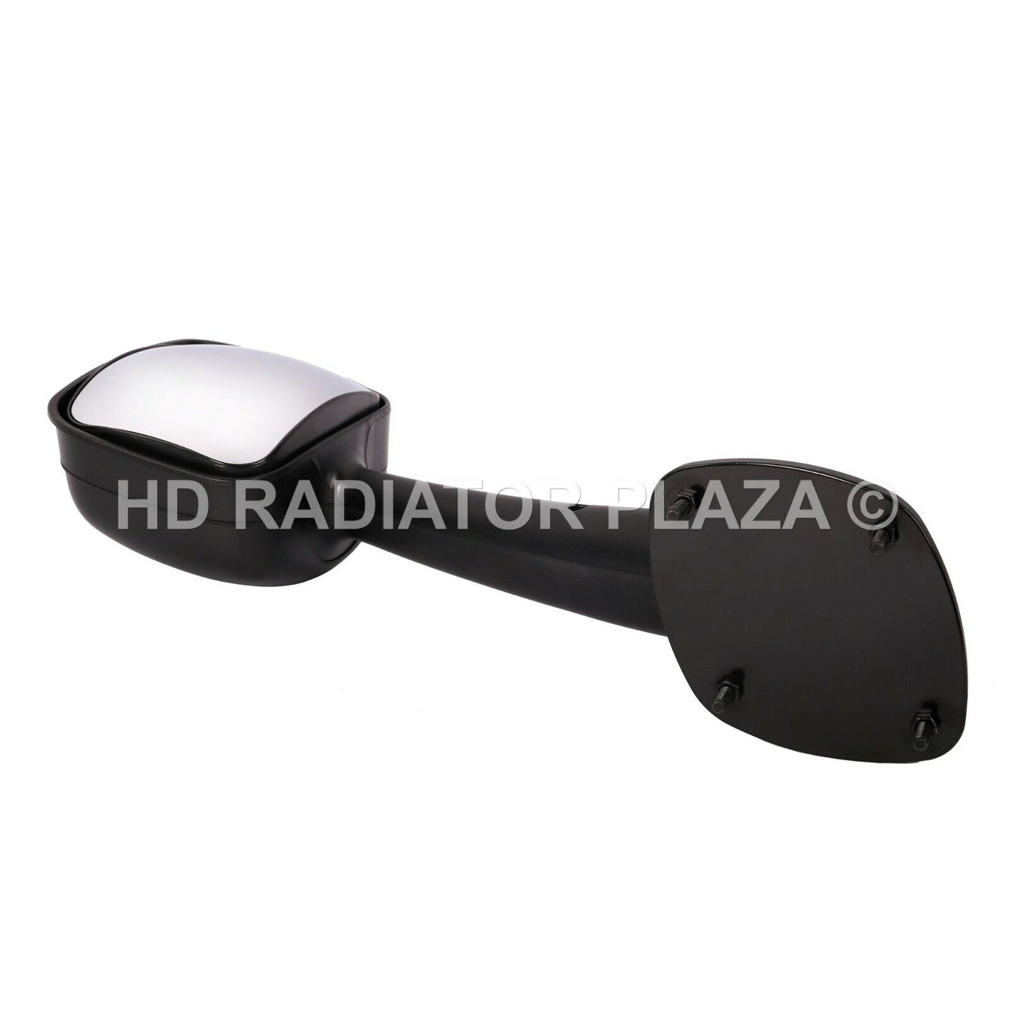 Black Hood Mirror Passenger Right Side Assembly For 08-18 Freightliner Cascadia