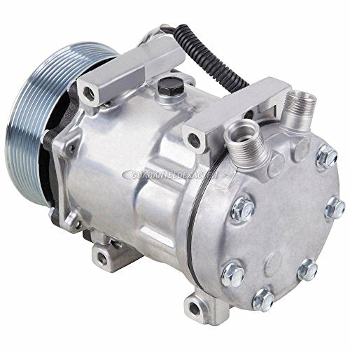 60-02313NA - Compresor de CA y embrague de 8 ranuras de 4.685 in para Sanden SD7H15 4822 12 V