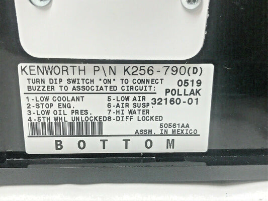 PACCAR OEM KENWORTH 16 WAY WARNING INDICATOR LIGHT MODULE ~ K256-790