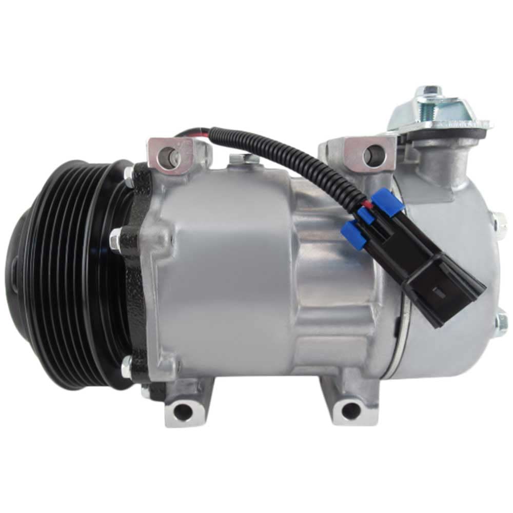 60-04198NA - Compresor de CA y embrague de 4.921 in de 6 ranuras para Sanden SD7H15 HD 4079 4376 12v