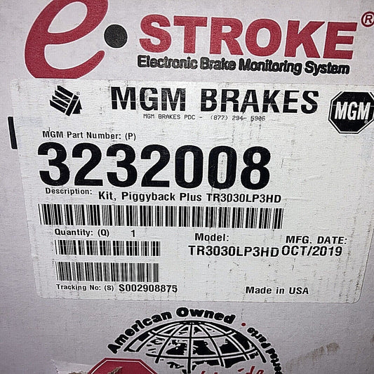 NOS 3232008 MGM AIR BRAKE CHAMBER PIGGYBACK PLUS LONGSTROKE w/ DOUBLE DIAPHRAGM