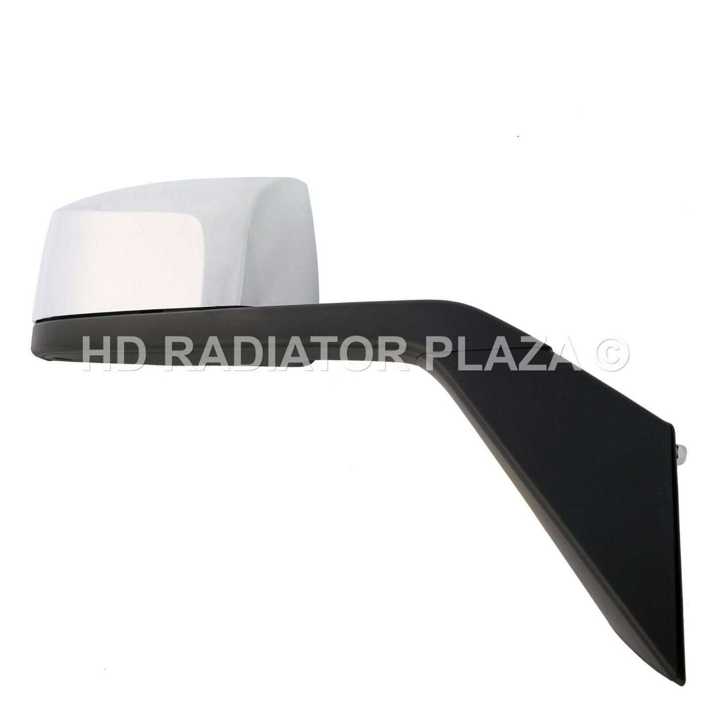 Chrome Hood Mirror Pair Set of 2 Left+Right For 15 16 17 Volvo VNL VNM VNX L+R