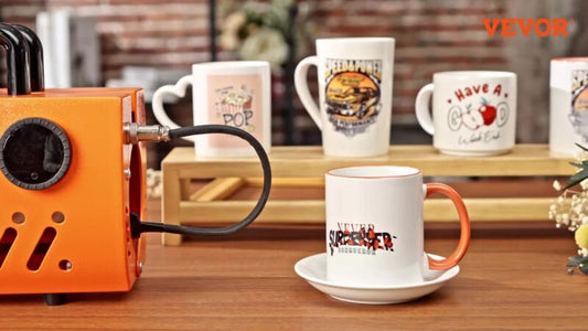 VEVOR Mug Heat Press Tumbler Heat Press Machine Sublimation Blanks 11-15oz 30oz