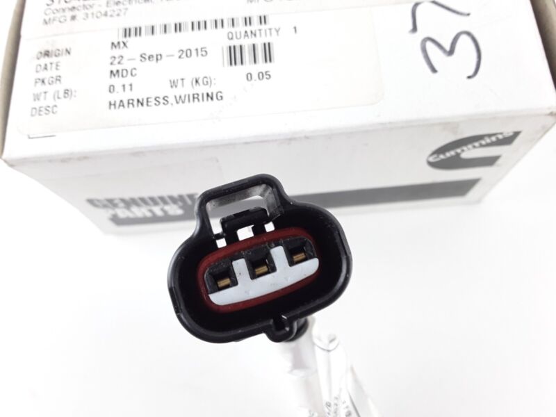 Cummins 3104227 Wiring Harness ISX/QSX EGR PRESSURE SENSOR ENGINE