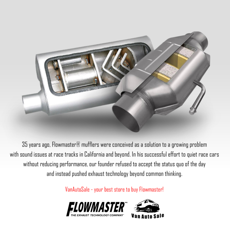 Exhaust Muffler FlowMaster for 1970 - 1974 Plymouth Barracuda