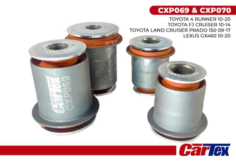 4Pcs Control Arm Bushing Toyota 4Runner 10-20, FJ Cruiser 10-14, Prado 150 09-17
