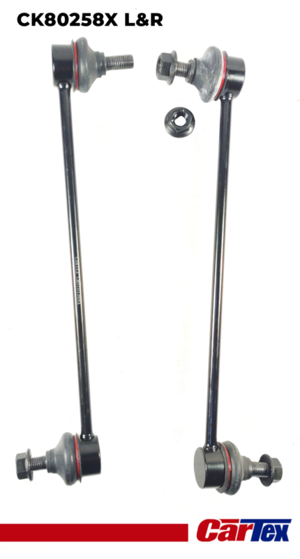 (2)Stabilizer Bar Link Front L/R MN101368 Mitsubishi Lancer08-16, Outlander07-20
