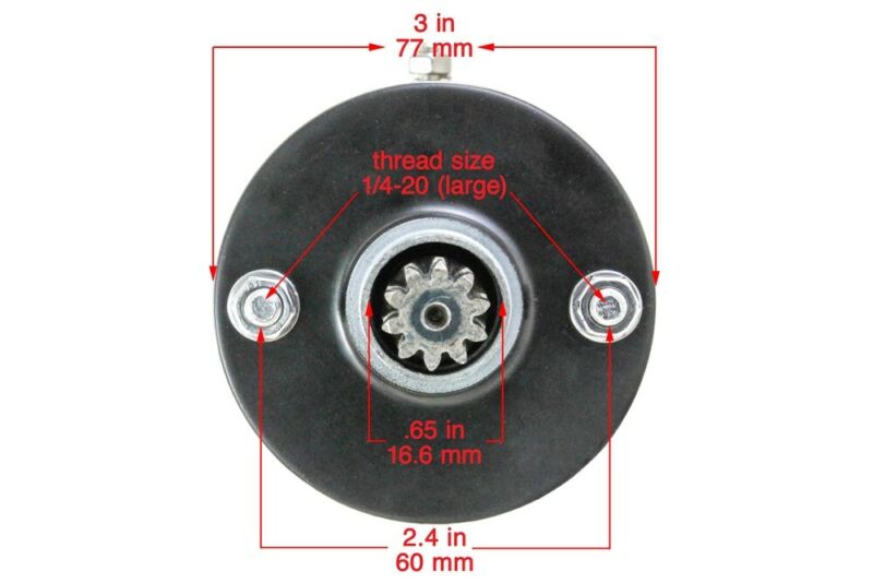 STARTER FITS HARLEY DAVIDSON FLT TOUR GLIDE 1340CC PRESTOLITE TYPE 1983-80