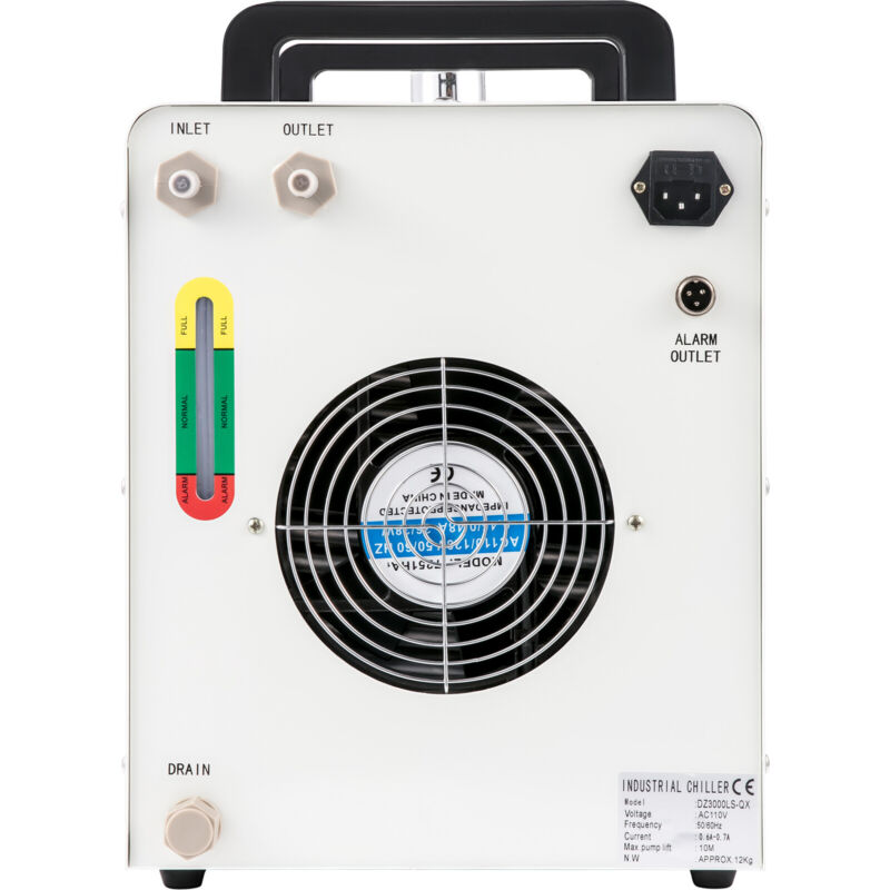 VEVOR Laser Industrial Water Chiller CW-3000 for CO2 Cutter Tubes Laser Engraver