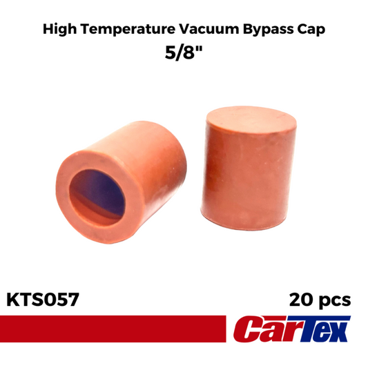 20 Pcs High Temperature Vacuum Bypass Cap 5/8"