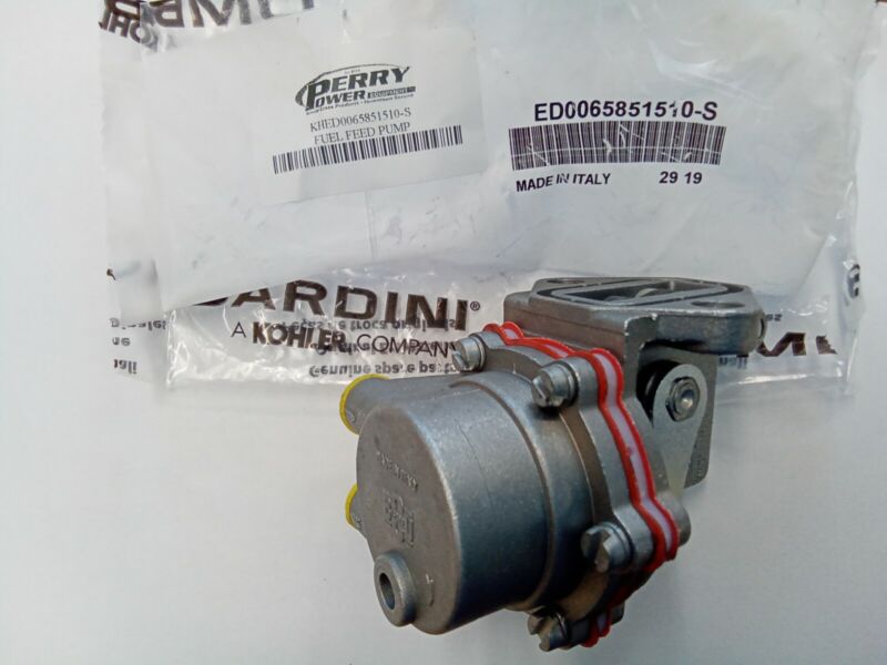 New Genuine OEM Kohler Diesel Lombardini ED0065851510-S Fuel Feed Lift Pump