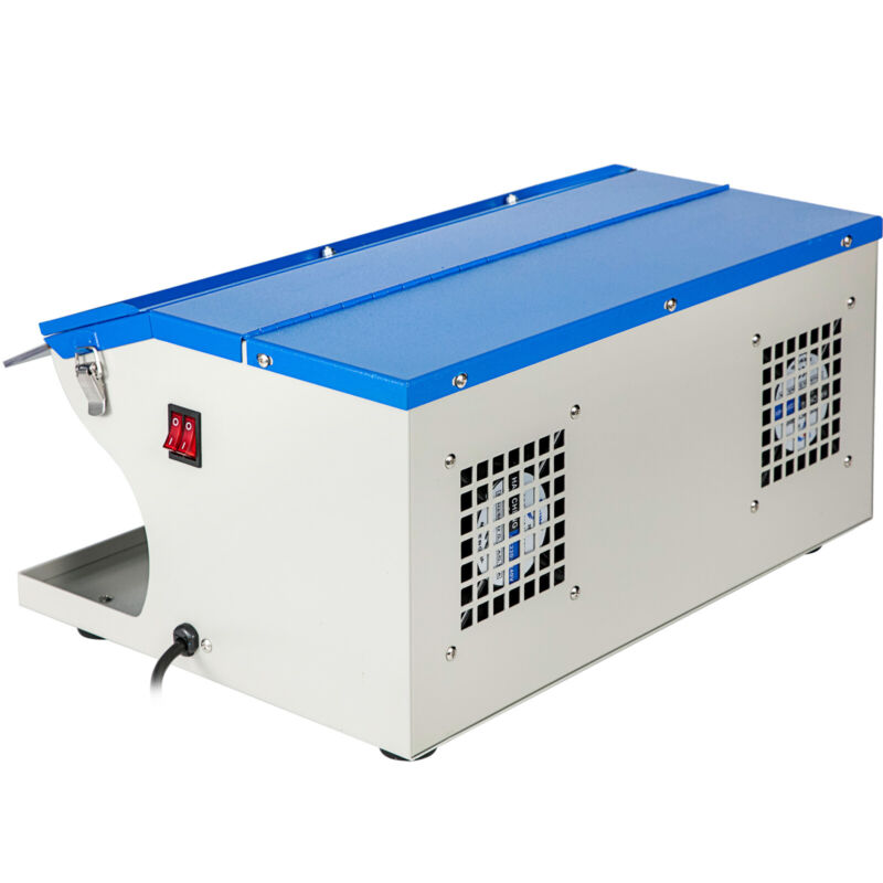 VEVOR Jewelry Polishing Buffing Machine Dust Collector Benchtop with Light 110V