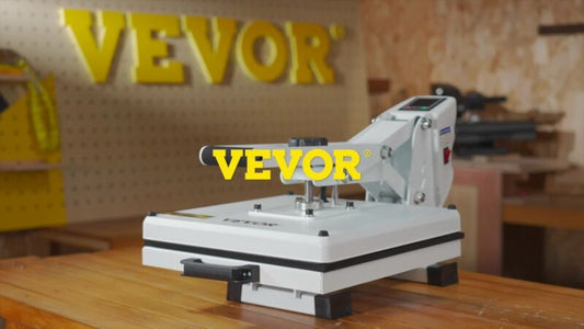 VEVOR Heat Press Machine 15x15inch T-shirt Sublimation Transfer Printer Crafts