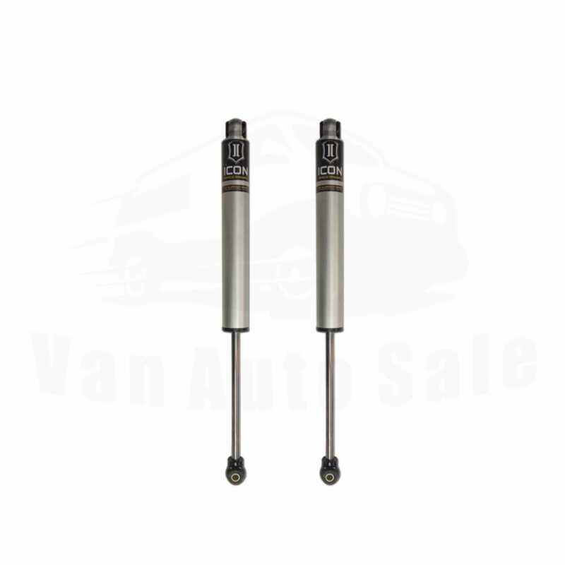 2.0 Reservoir Shocks ICON Rear 0-1" for 2001-2010 GMC Sierra 2500 HD 4WD