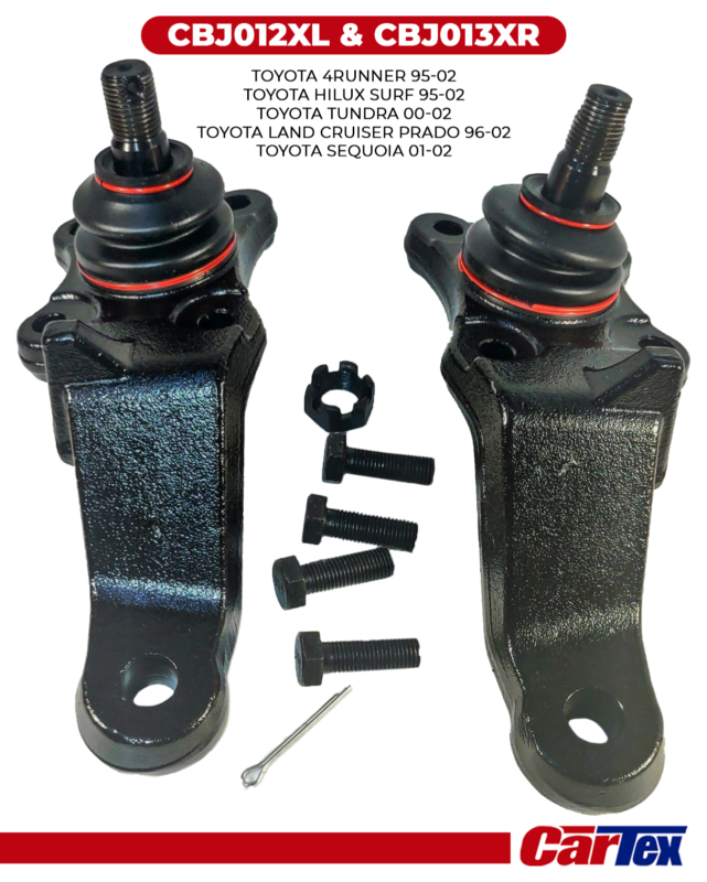 2PCS PREMIUN BALL JOINT 4RUNNER- HILUX SURF 95-02, TUNDRA 00-02, SEQUOIA 01-02