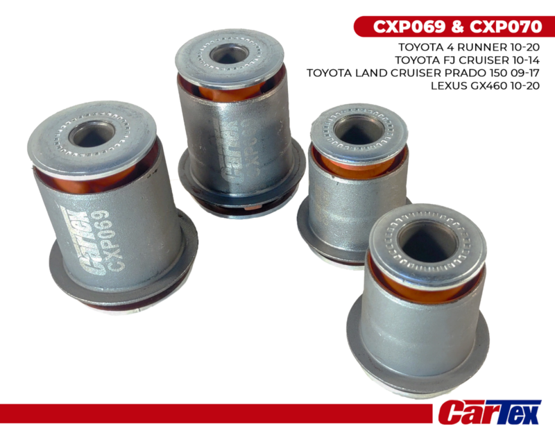 4Pcs Control Arm Bushing Toyota 4Runner 10-20, FJ Cruiser 10-14, Prado 150 09-17