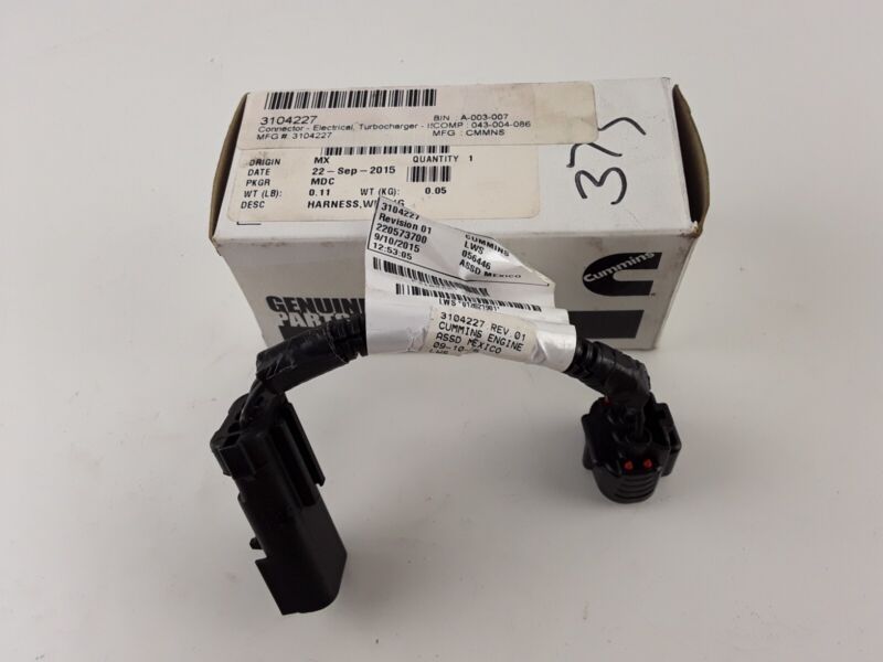 Cummins 3104227 Wiring Harness ISX/QSX EGR PRESSURE SENSOR ENGINE