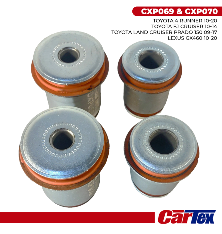 4Pcs Control Arm Bushing Toyota 4Runner 10-20, FJ Cruiser 10-14, Prado 150 09-17