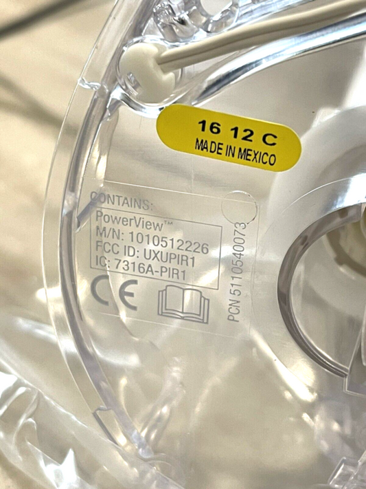 GENUINE HUNTER DOUGLAS POWERVIEW MOTORIZED END CAP MOTOR MODULE PIROUETTE SHADES