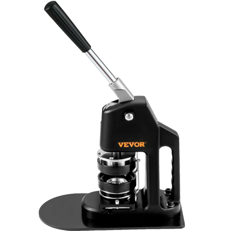 VEVOR Button Maker Machine Badge Pin Machine 1"+2.25" 500 Free Parts Press Kit