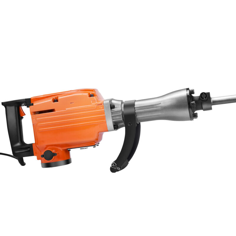 VEVOR Electric Demolition Jack Hammer 2200W Concrete Breaker w/ 4 Chisels Bits