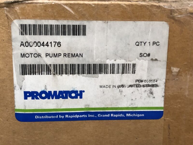 CAT LIFT TRUCKS MCFA PROMATCH FORKLIFT MOTOR REMAN or DIY ELECTRIC CAR GO-KART