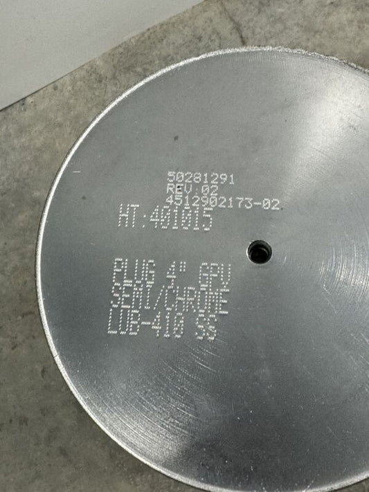 HIGH PRESSURE LOW TORQUE PLUG VALVE REPLACEMENT 4" PLUG 410-SS