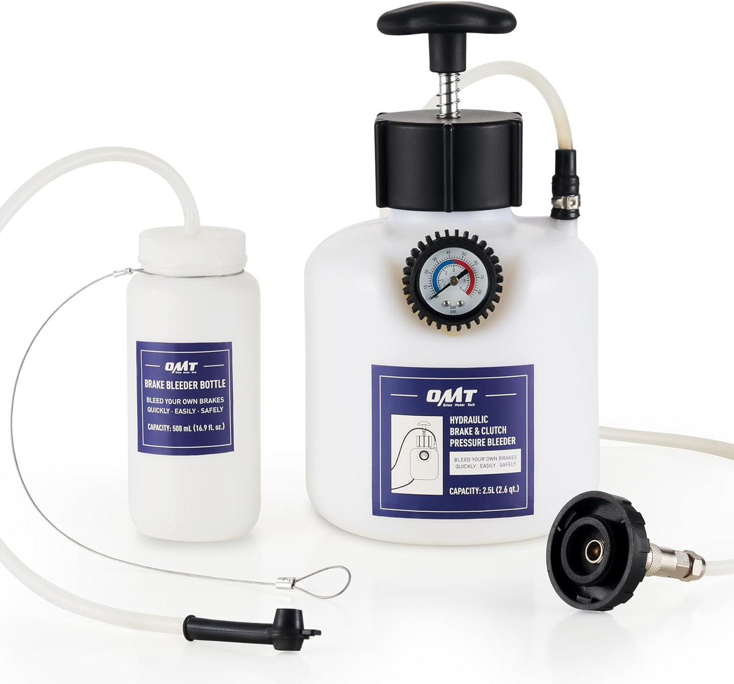 Orion Motor Tech Bomba de Líquido de Transmisión de 7.5 L, Kit de Recambio Manual ATF de 2 Galones, Bomba de Mano de Líquido de Transmisión, Bomba de Transferencia de Líquido de Transmisión