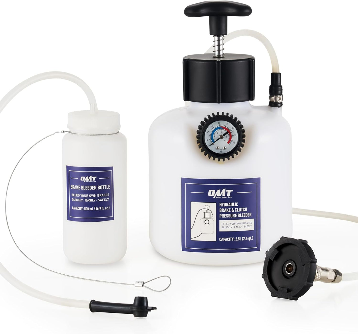 Orion Motor Tech Bomba de Líquido de Transmisión de 7.5 L, Kit de Recambio Manual ATF de 2 Galones, Bomba de Mano de Líquido de Transmisión, Bomba de Transferencia de Líquido de Transmisión