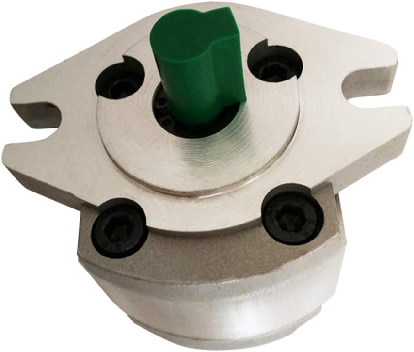 Bomba de engranajes hidráulica Tipo HGP Bomba de transferencia de flujo bajo de alta presión para maquinaria de ingeniería Sistemas hidráulicos Presión: 21Mpa ~ 25Mpa Qmax: 2cc/rev~12cc/rev Eje con llave de cuerpo de aluminio (HGP-1A-F5R)