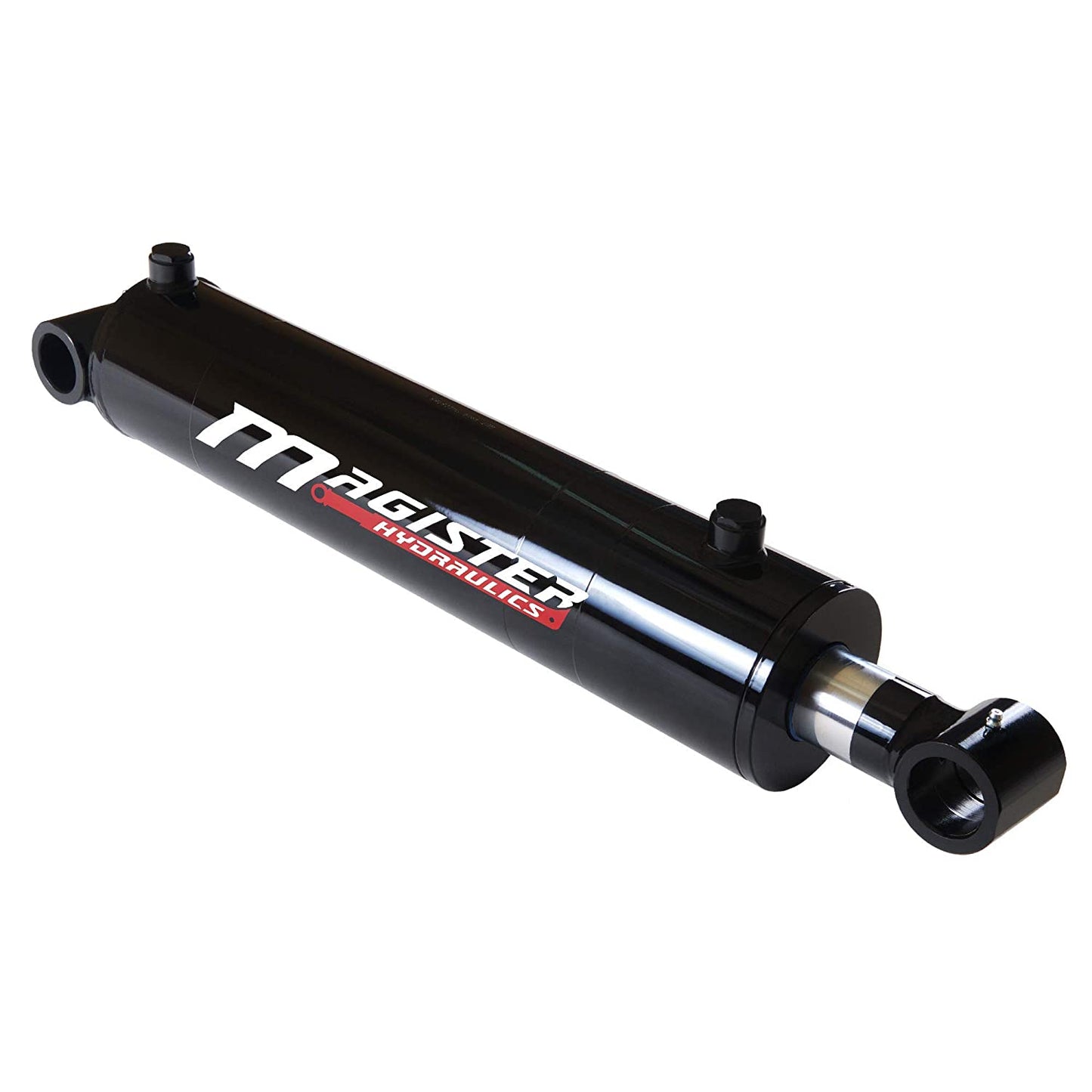 Cilindro hidráulico soldado Magister Hydraulics, tubo cruzado de doble acción, 4x4
