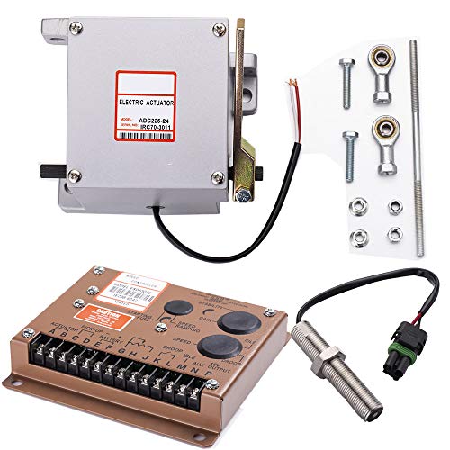 ADC225-12V Actuador + Gobernador ESD5500E + Sensor de captación magnética MPU 3034572 para generador 1 Juego Actuador del