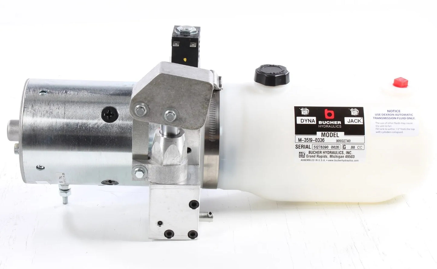 Nueva bomba Bucher/Monarch modelo M-3519-0336 Unidad de potencia Dyna-Jack