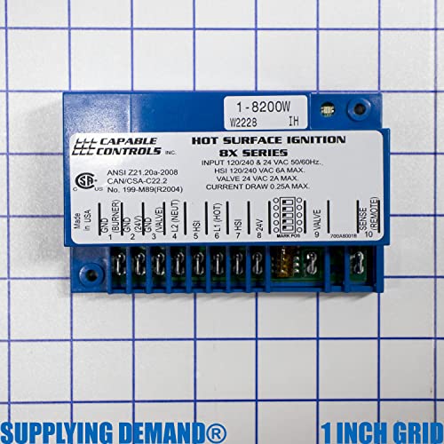 Supplying Demand Módulo universal de la ignición de la superficie caliente de S8910U3000F S8910U3000 HIS para el encendedor 120VAC