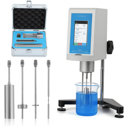 Viscómetro (NDJ-9T) y Rotor #0 (1-6,000,000mPa.S)