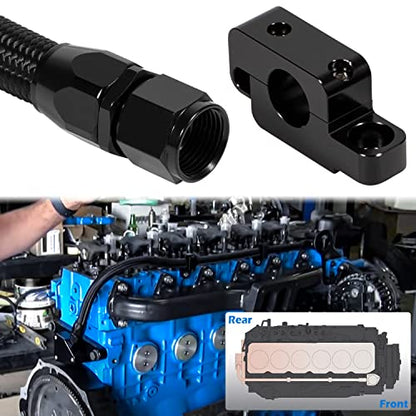 Kit de derivación de refrigerante Cummins compatible con transmisión diésel de 2007.5-2018 Dodge Ram 6.7L Cummins