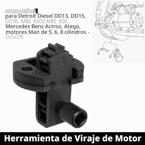 DPTOOL Kit de herramientas de sincronización del árbol de levas del motor para Detroit Diesel DD13 DD15 DD16