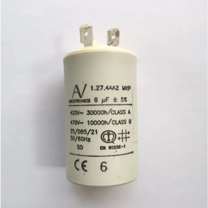 Condensador de arranque ARCOTRONICS 1.27.4AA2 MKP 6uF/5uF/8uF/3.5uF específico de ABB