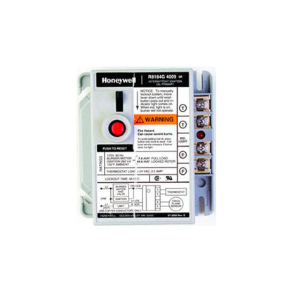 Honeywell Control primario del quemador del aceite de R8184G4082 Protectorelay 45 sec