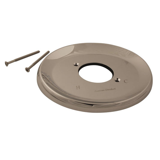 American Standard M962159-0020A Escudo y tornillos para baño y ducha de equilibrio de presión de una sola palanca, cromo pulido