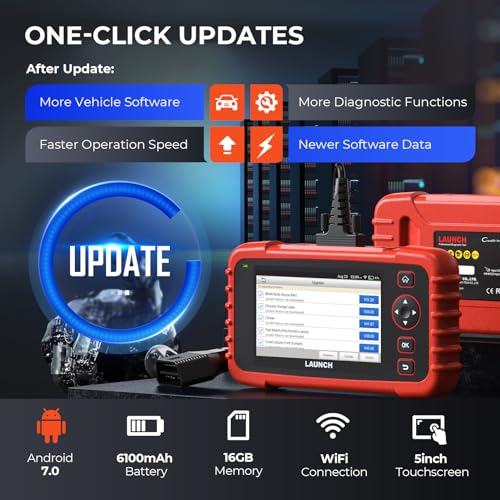 LAUNCH CRP129X Plus 2025 OBD2 herramienta de diagnóstico, escáner de coche de todo el sistema, 8 reinicio de codificación del inyector/acelerador/acelerador/SAS/aceite/EPB/BMS/TPMS reset escáner de
