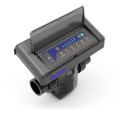 CircuPool Sistema de clorador de sal CORE35 | 8 años de garantía del fabricante | Sin penalización de instalación DIY | Titanio de EE. UU. | Salida CL de 1.4 libras | Generador electrónico de cloro