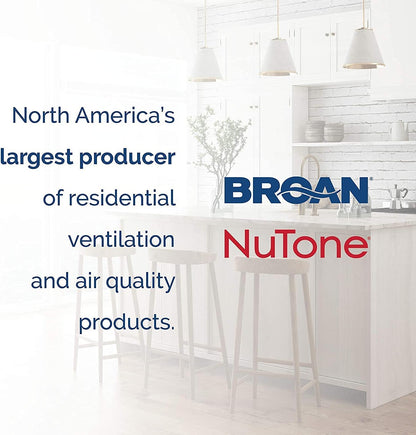 Broan 678 combinación de ventilador y luz, 678