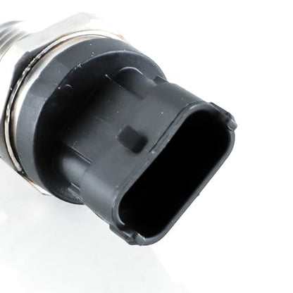 0281006327 Sensor de presión de riel de combustible de inyección de combustible 0281002850 5261237 compatible con Cummins Cargo ISB 4.5 ISB 6.7 motor diesel de repuesto para Dodge Ram 2500 3500 6.7L