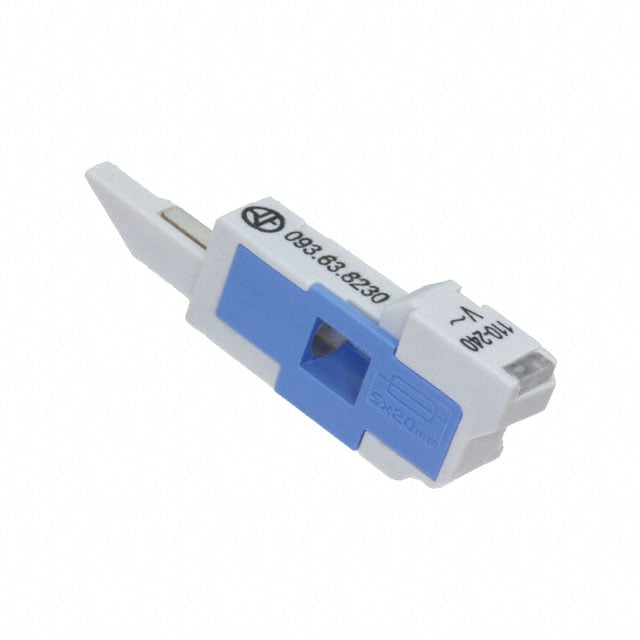 Finder Relays, Inc. 093.63.8.230 93 Portafusibles Serie 39