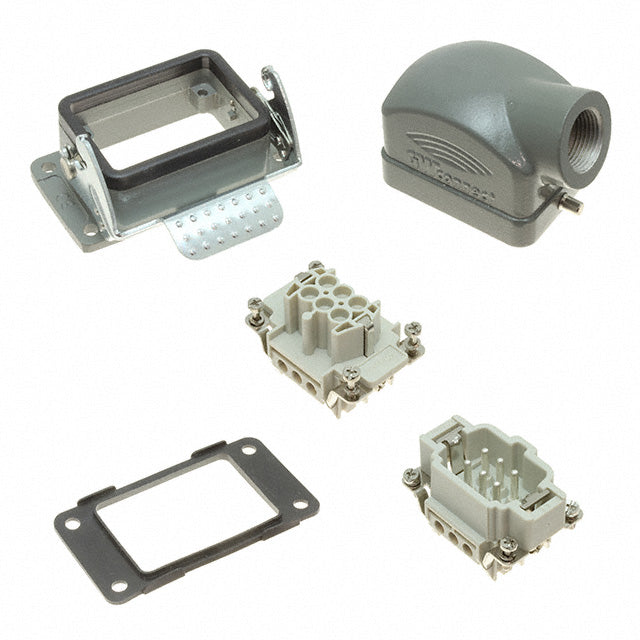 Molex 936030041 GWconnect Side-Hood, Bottom-Base 6+Ground