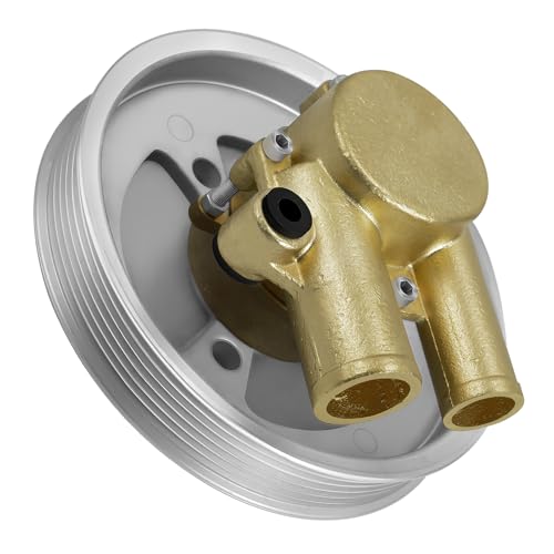 ZIQUN Bomba de agua de mar para motores Volvo Penta 4.3 5.0 5.7 V8 V6 sustituye a 21212799 3812519 bomba de mar crudo montada en cigüeñal
