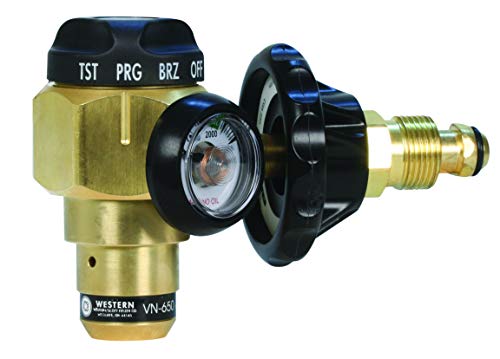 Western Enterprises VN-650 Regulador de purga/prueba de nitrógeno con presión de prueba de 650 PSI