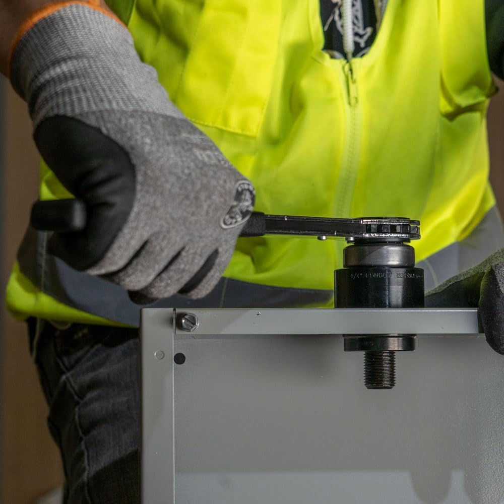 Klein Tools 53732SEN Juego de 6 Sacabocados de 1/2” a 2”