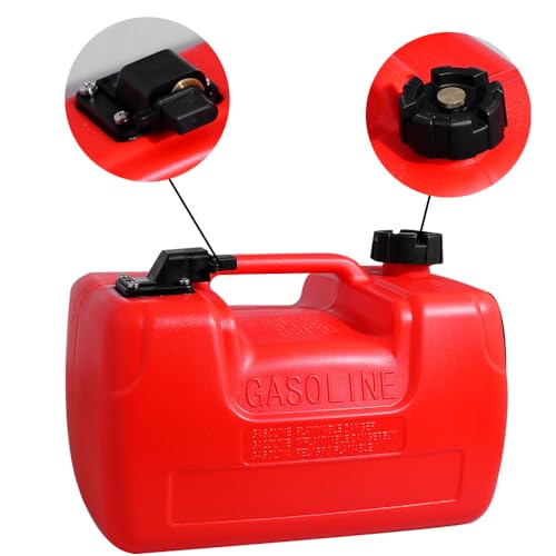 32-858104K08 Kit de manguera de combustible fuera de borda con tanque de combustible de 12 l/3 galones compatible con Yamaha Marine Johnson Mercury Outboard 4 hp-200 hp 5/16 pulgadas 10 pies con